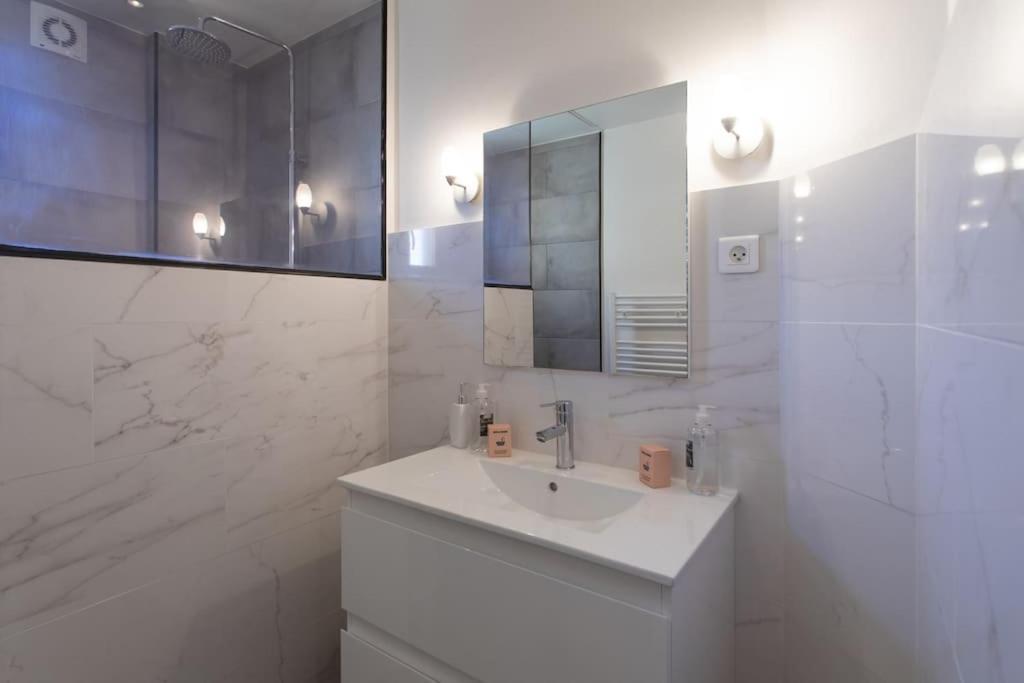 L1 Suite Auguste Valensin 10 Min A Pied Mer Clim&Wifi نيس المظهر الخارجي الصورة
